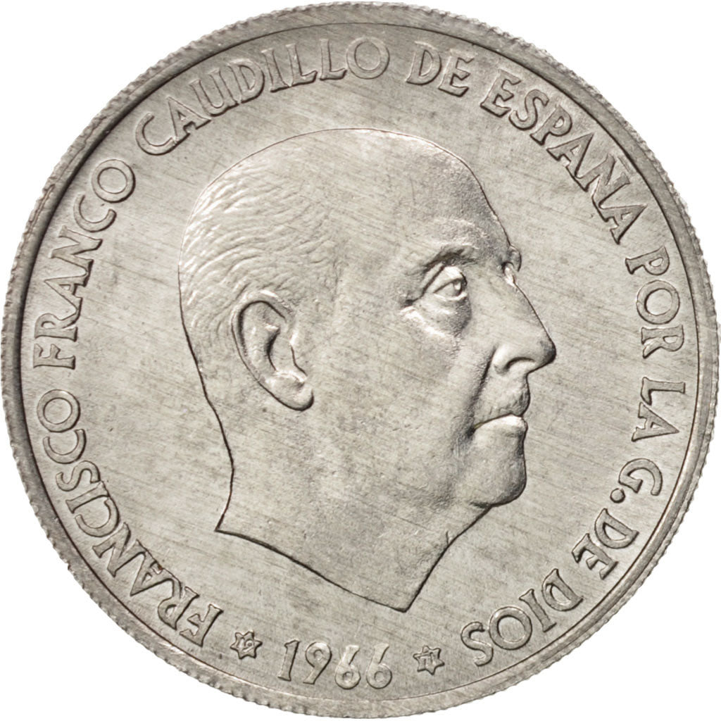 Spanien, Francisco Franco, caudillo, 50 Centimos, 1971, UNZ, Aluminium, KM:795