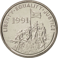 Eritrea, 5 Cents, 1997, SPL, Acciaio ricoperto in nichel, KM:44