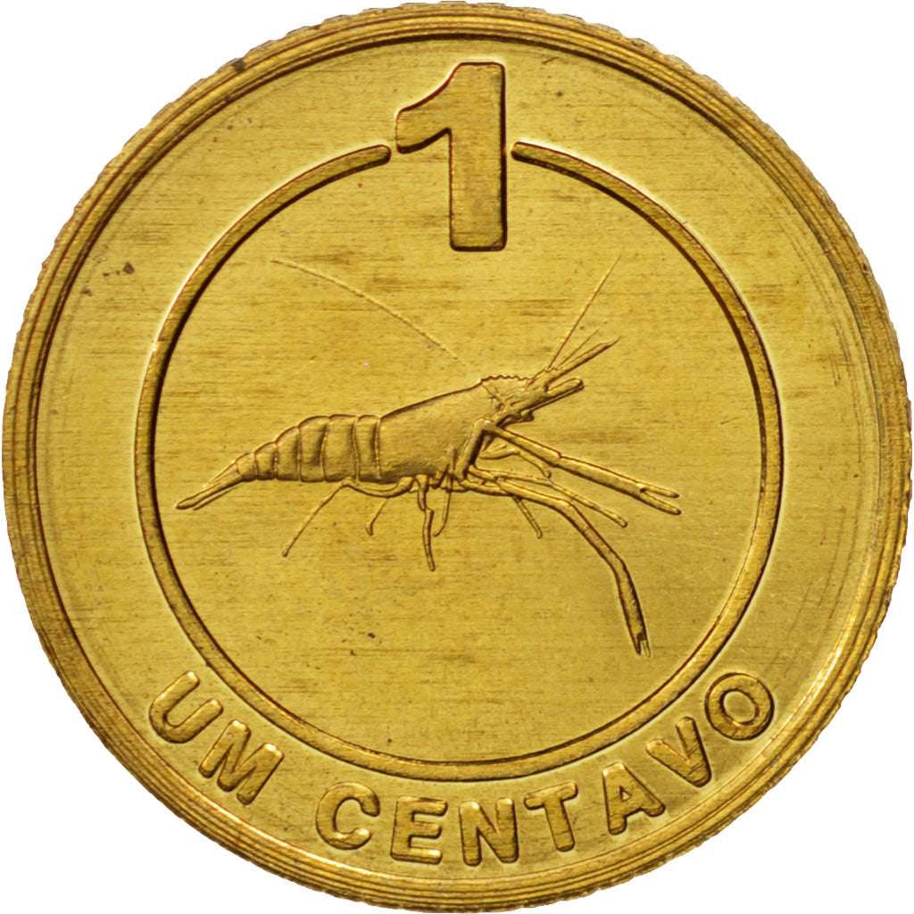 CABINDA, Centavo, 2001, UNZ, Brass, KM:1