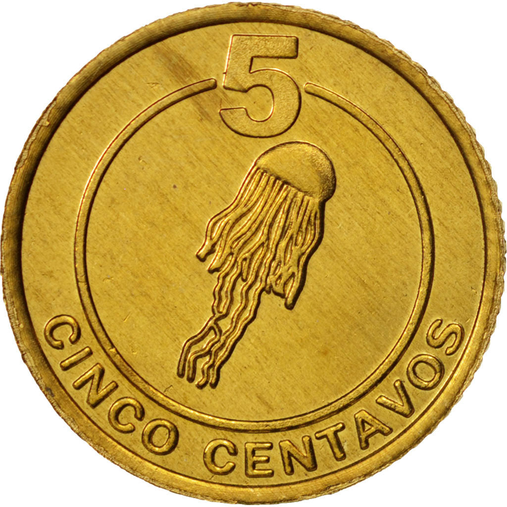 CABINDA, 5 Centavos, 2001, UNZ, Brass, KM:2
