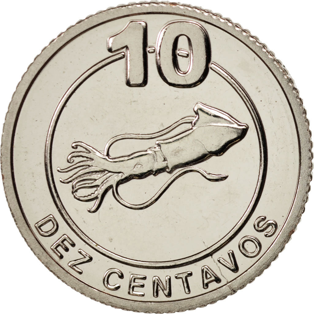 CABINDA, 10 Centavos, 2001, MS(63), Copper-Nickel Clad Copper, KM:3