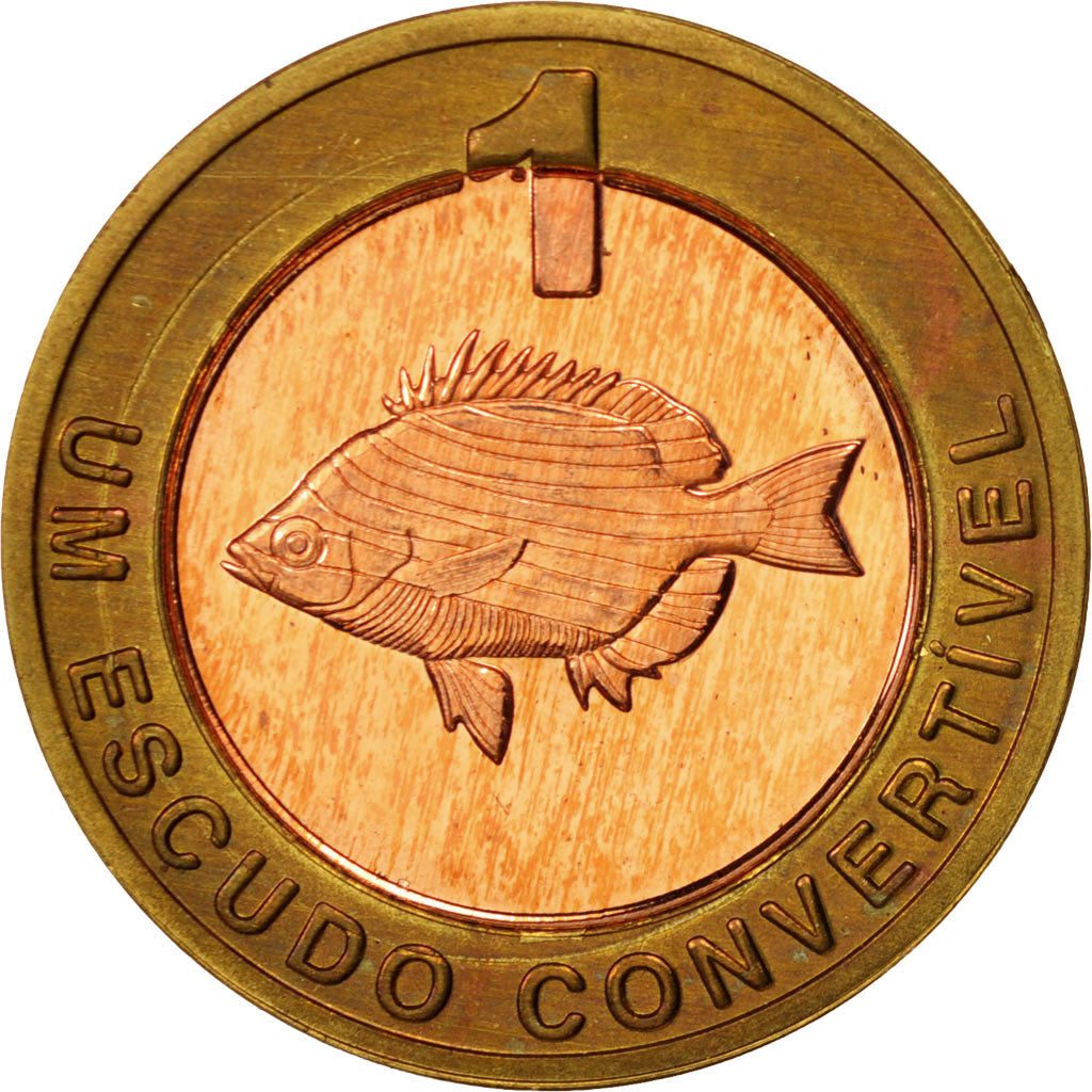 Moneda, CABINDA, Escudo Convertivel, 2003, SC, Bimetálico, KM:5