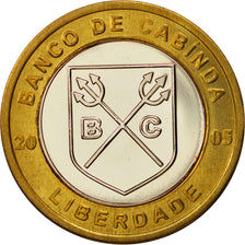 Moneta, CABINDA, 5 Escudo Convertivel, 2005, SPL, Bi-metallico, KM:7