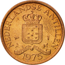 Moneta, Antille olandesi, Juliana, Cent, 1975, SPL, Bronzo, KM:8
