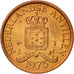 Monnaie, Netherlands Antilles, Juliana, Cent, 1975, SPL, Bronze, KM:8