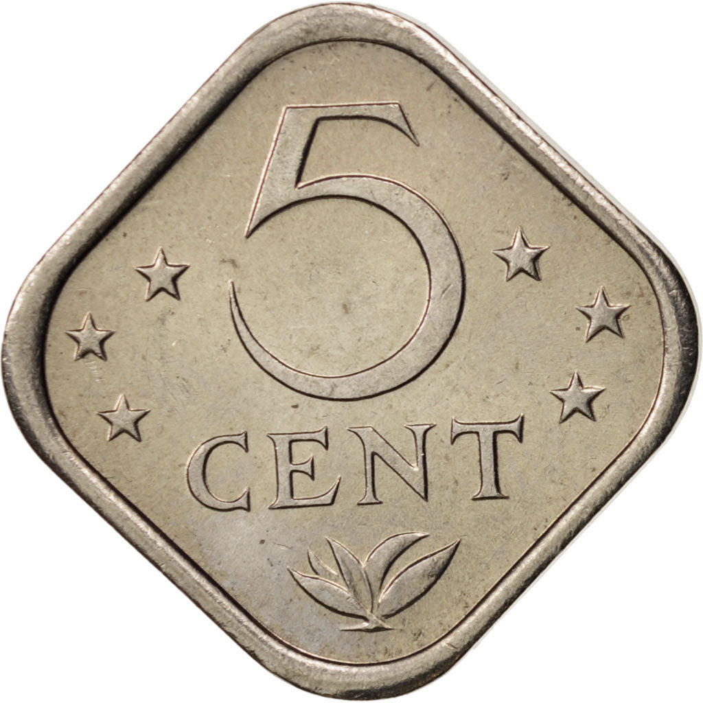 Monnaie, Netherlands Antilles, Juliana, 5 Cents, 1979, SPL, Copper-nickel, KM:13