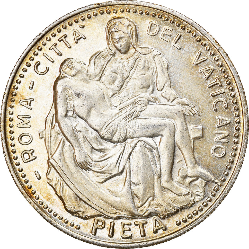 Vatican, Medal, Paul VI, La Pieta, Religions & beliefs, MS(60-62), Silvered