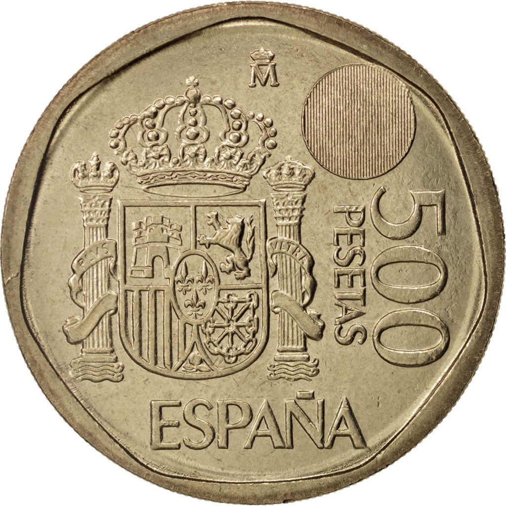 Spanien, Juan Carlos I, 500 Pesetas, 2001, UNZ, Aluminum-Bronze, KM:924