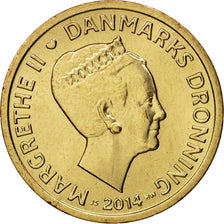 Denmark, 10 Kroner, 2014, MS(63), Aluminum-Bronze