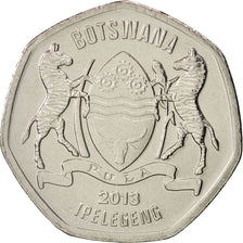 Botswana, 25 Thebe, 2013, MS(63), Nickel plated steel
