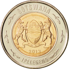 Botswana, 2 Pula, 2013, SPL, Bi-metallico