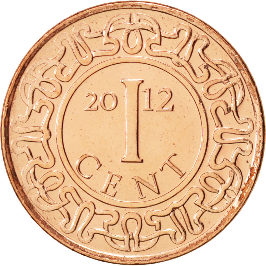 Suriname, Cent, 2012, SPL, Acciaio placcato rame