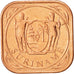 Suriname, 5 Cents, 2012, MS(63), Copper Plated Steel