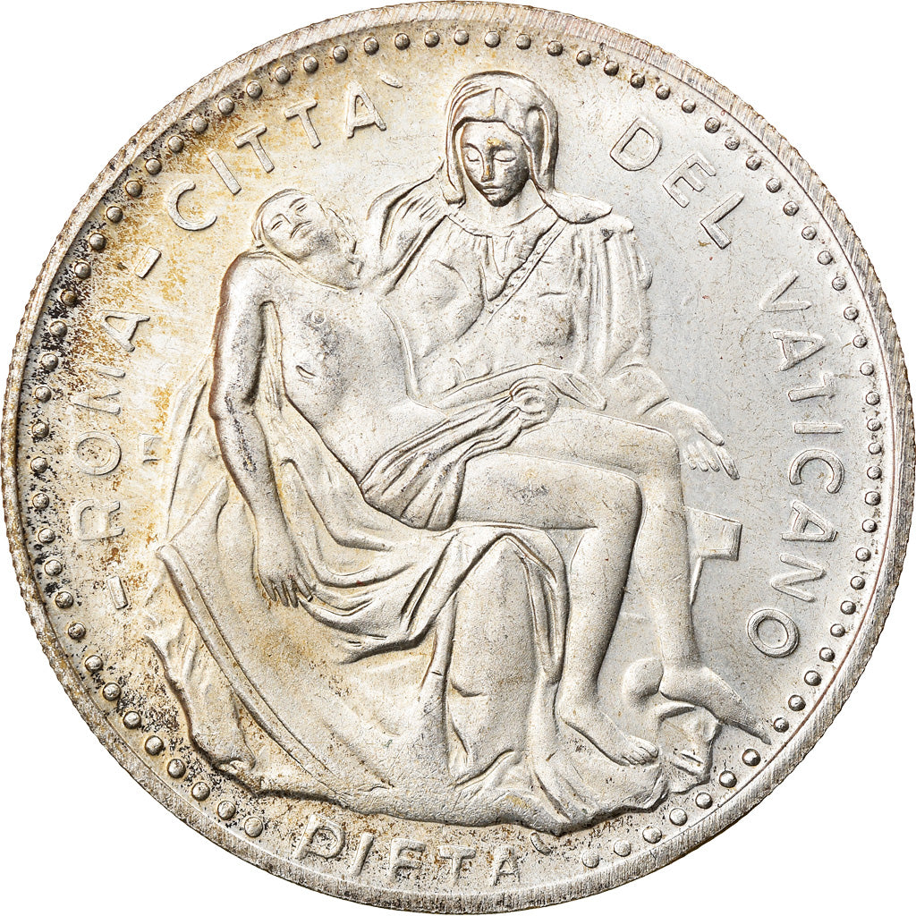 Vatican, Medal, Jean-Paul I, La Pieta, Religions & beliefs, AU(55-58), Silvered