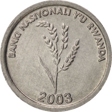 Rwanda, Franc, 2003, AU(55-58), Aluminum, KM:22