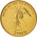 Monnaie, Rwanda, 10 Francs, 2009, SPL, Brass plated steel, KM:24