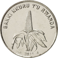 Münze, Ruanda, 50 Francs, 2011, UNZ, Nickel plated steel