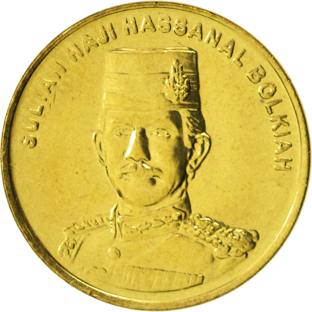 Moneda, BRUNÉI, Cent, 2013, SC, Latón recubierto de acero