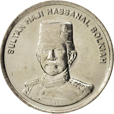 Moneta, BRUNEI, Sultan Hassanal Bolkiah, 10 Sen, 2008, SPL, Rame-nichel, KM:36
