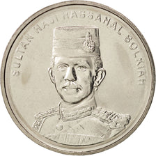 BRUNEI, 50 Sen, 2011, UNZ, Copper-nickel