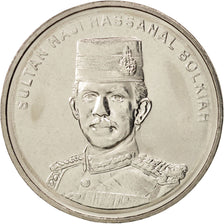 BRUNEI, 50 Sen, 2011, MS(63), Copper-nickel