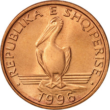 Albania, Lek, 1996, MS(63), Bronze, KM:75