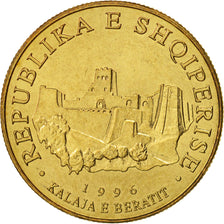 Albania, 10 Lekë, 1996, UNZ, Aluminum-Bronze, KM:77