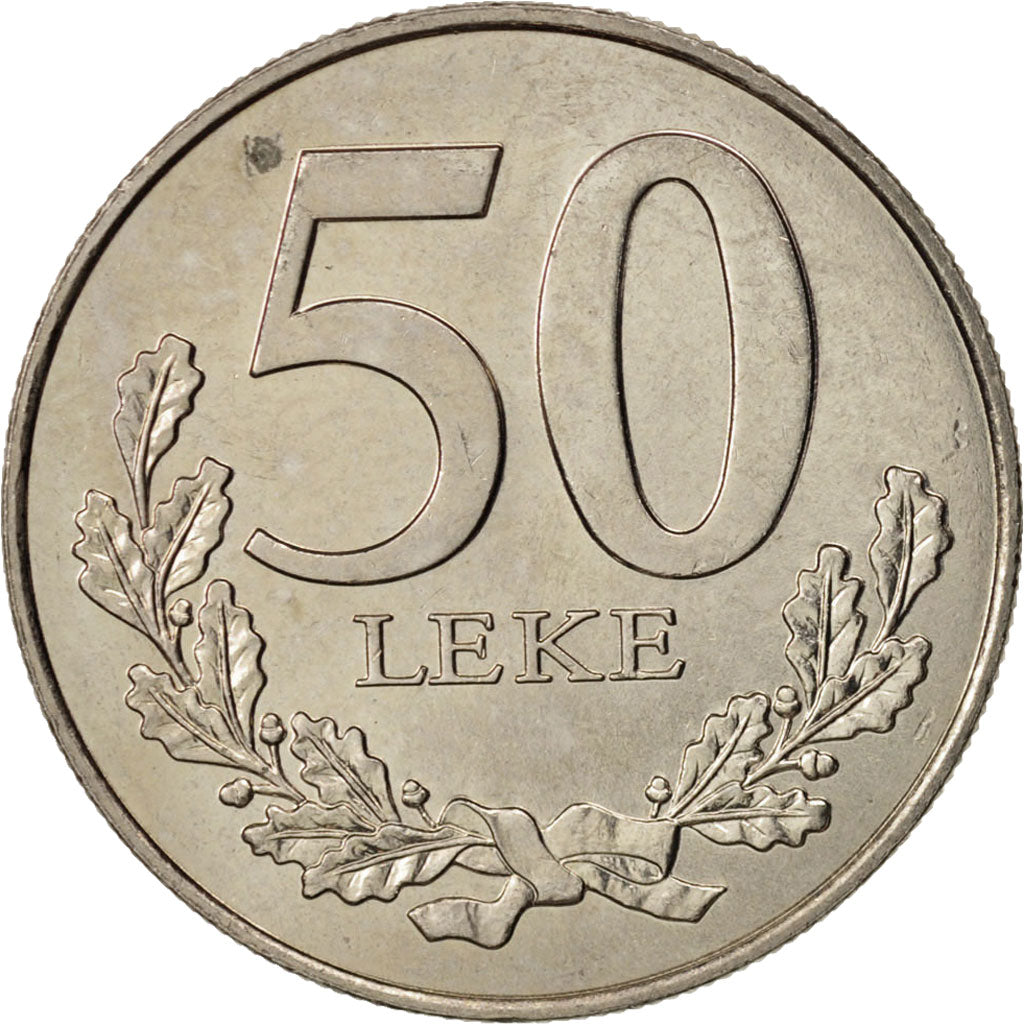 Albania, 50 Lekë, 1996, SUP, Copper-nickel, KM:79