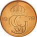 Moneta, Svezia, Carl XVI Gustaf, 5 Öre, 1979, SPL, Bronzo, KM:849