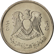 Libya, 10 Dirhams, 1975, MS(63), Copper-Nickel Clad Steel, KM:14