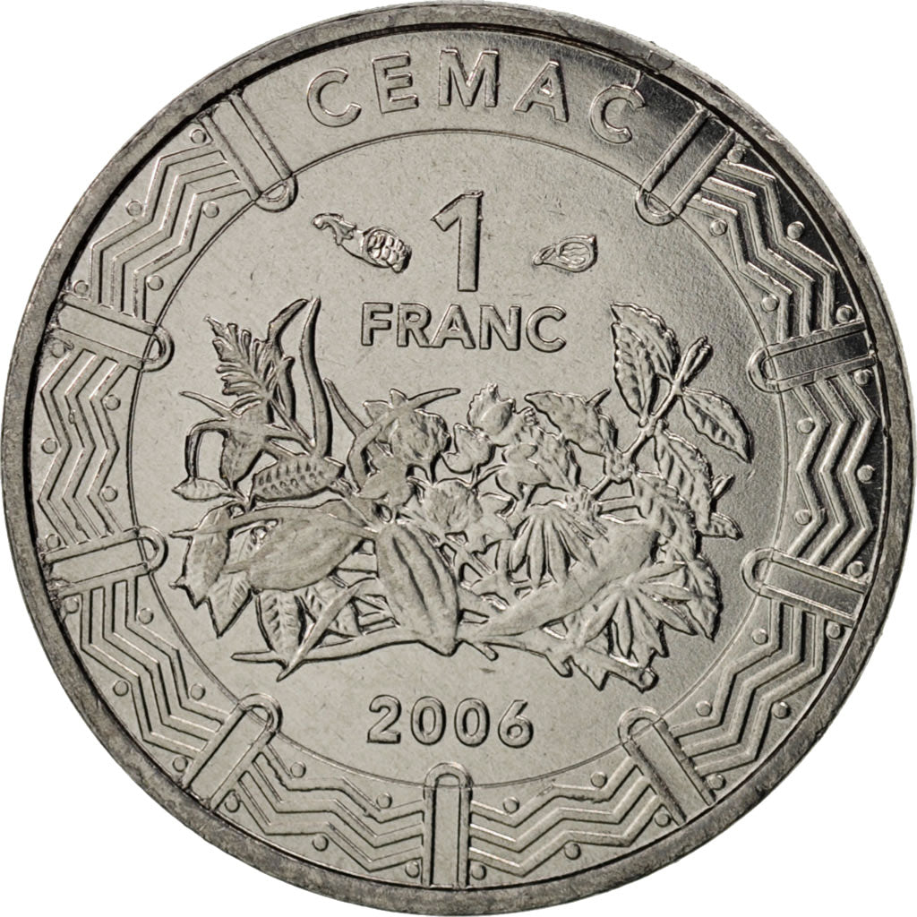 États de l'Afrique centrale, Franc, 2006, Paris, SPL, Stainless Steel, KM:16