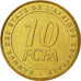 Stati dell’Africa centrale, 10 Francs, 2006, Paris, SPL, Ottone, KM:19