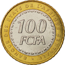 Zentralafrikanische Staaten, 100 Francs, 2006, Paris, UNZ, Bi-Metallic, KM:15