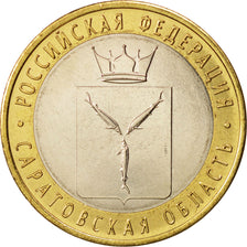 Coin, Russia, Saratov, 10 Roubles, 2014, MS(63), Bi-Metallic