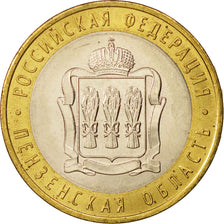 Coin, Russia, Penzenskaya, 10 Roubles, 2014, MS(63), Bi-Metallic