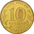 Coin, Russia, 10 Roubles, 2014, MS(63), Brass plated steel