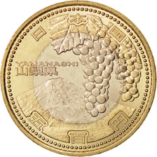 Coin, Japan, Akihito, 500 Yen, 2013, MS(63), Bi-Metallic, KM:202