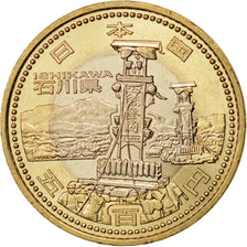 Münze, Japan, Ishikawa, 500 Yen, 2014, UNZ, Bi-Metallic