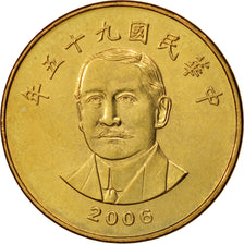 Moneda, CHINA, REPÚBLICA DE, TAIWAN, 50 Yuan, 2006, Central Mint of China, SC