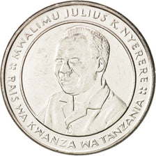 Coin, Tanzania, 10 Shilingi, 1993, MS(63), Nickel Clad Steel, KM:20a