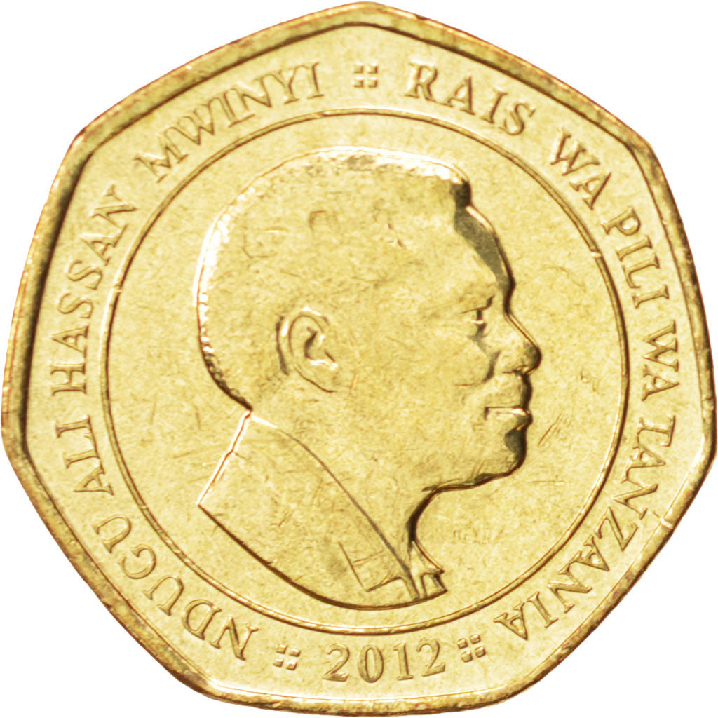 Tanzania, 50 Shilingi, 2012, MS(60-62), Brass plated steel