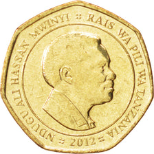 Tanzania, 50 Shilingi, 2012, MS(60-62), Brass plated steel