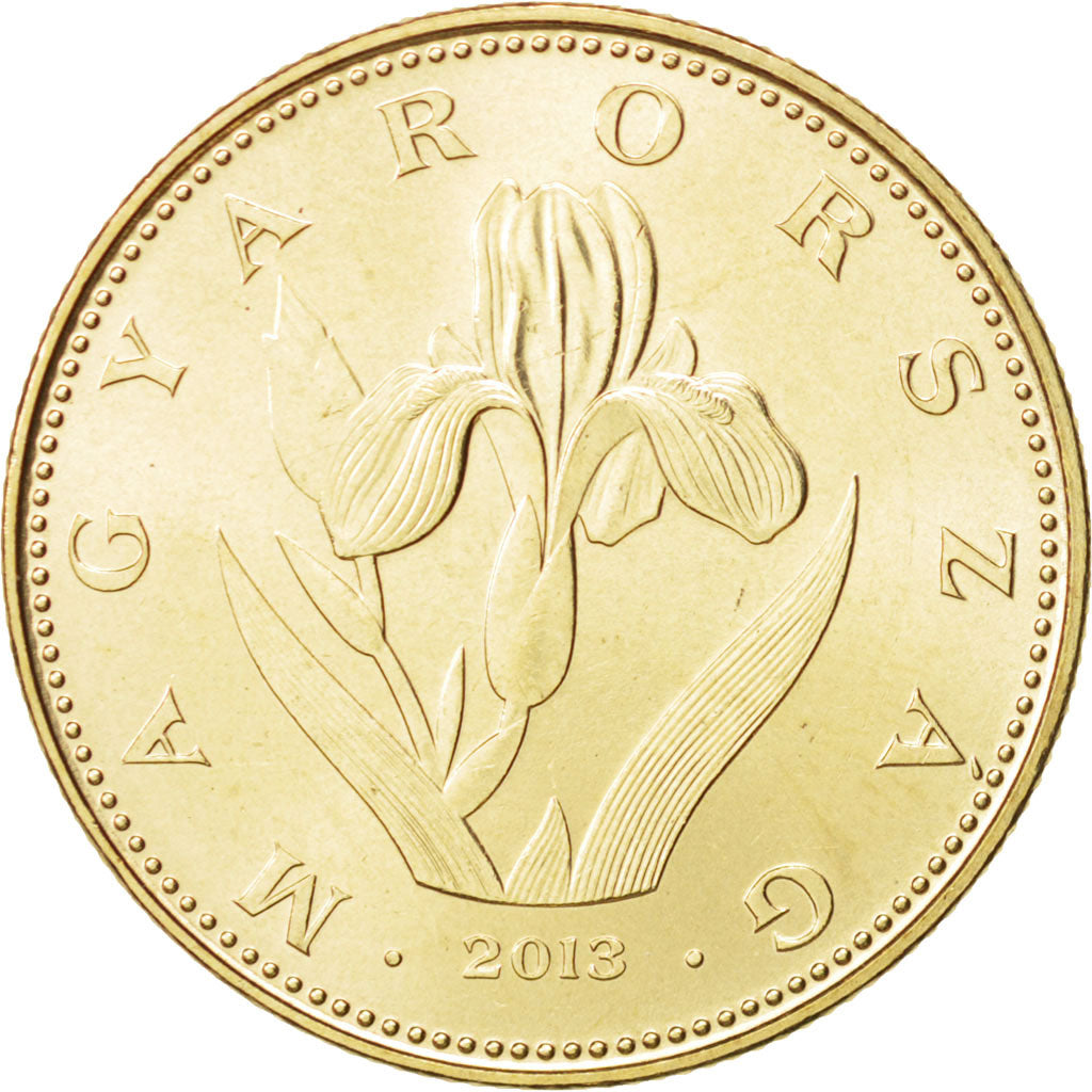Moneta, Ungheria, 20 Forint, 2013, Budapest, SPL, Nichel-ottone, KM:849
