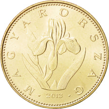 Moneta, Ungheria, 20 Forint, 2013, Budapest, SPL, Nichel-ottone, KM:849