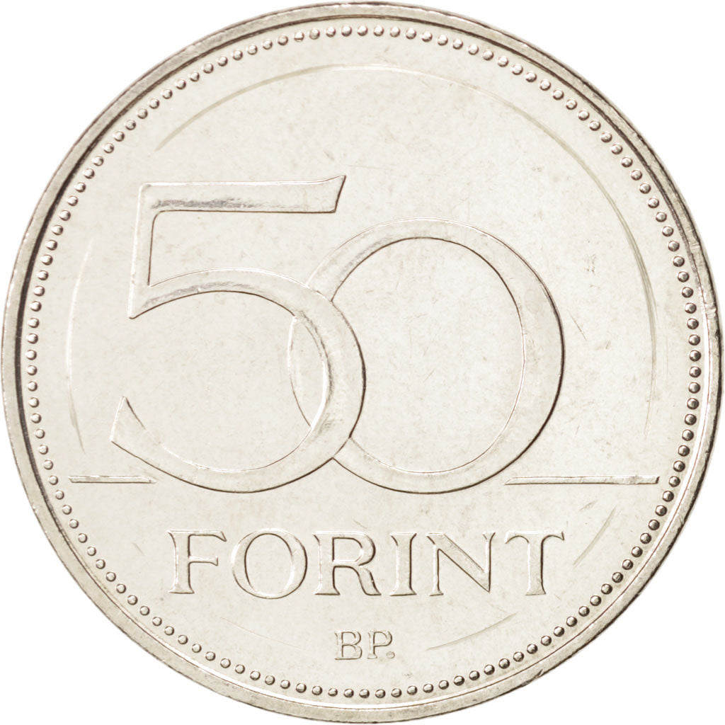 Hungary, 50 Forint, 2013, Budapest, MS(60-62), Copper-nickel, KM:850