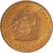 Sudafrica, 1/2 Cent, 1974, BB+, Bronzo, KM:81