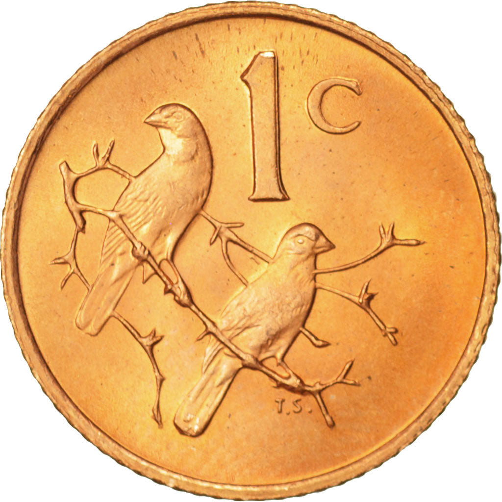 Moneda, Sudáfrica, Cent, 1970, SC, Bronce, KM:82