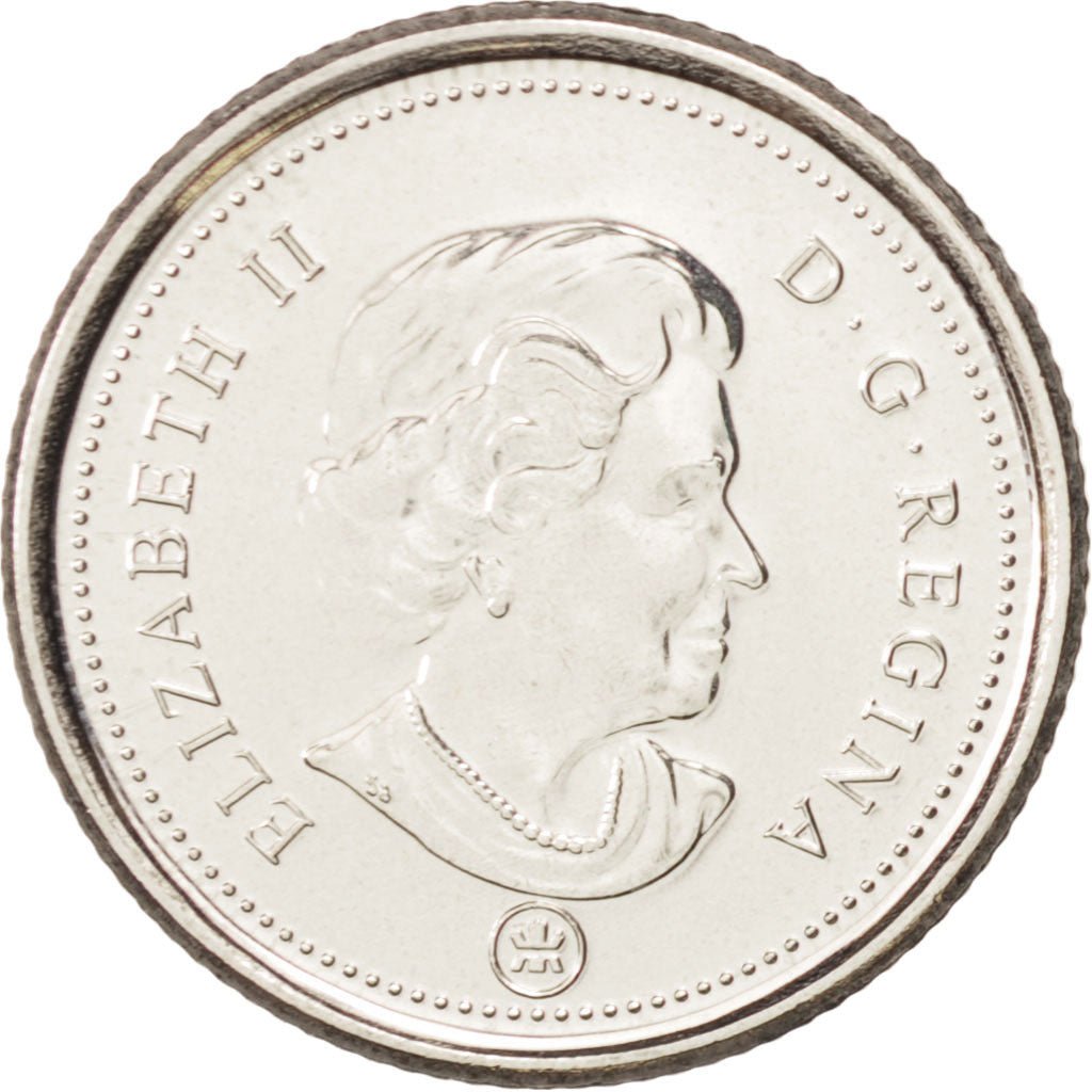 Kanada, Elizabeth II, 10 Cents, 2013, UNZ, KM:492