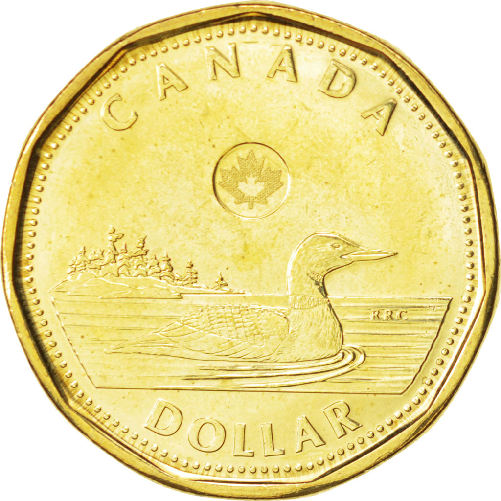 Coin, Canada, Elizabeth II, Dollar, 2013, Royal Canadian Mint, MS(63), Brass