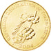 EAST TIMOR, 50 Centavos, 2004, Lisbon, MS(63), Nickel-brass, KM:5